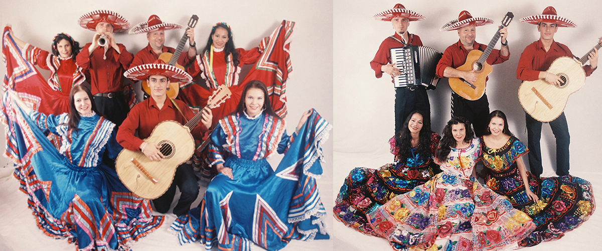 Mexicaanse akoestische muziek in een prakje