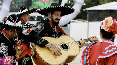 Mariachi zoals in Mexico stad