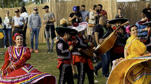 Mexicaanse muzikanten horen