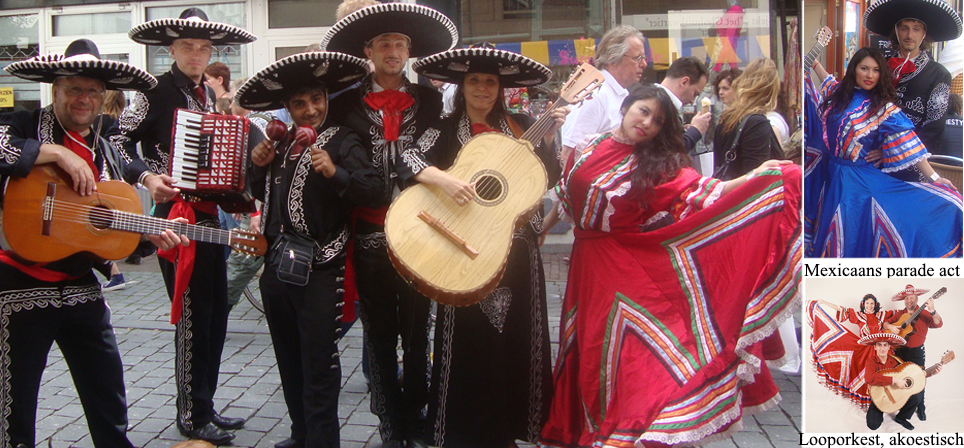 Mariachi band in Nederland