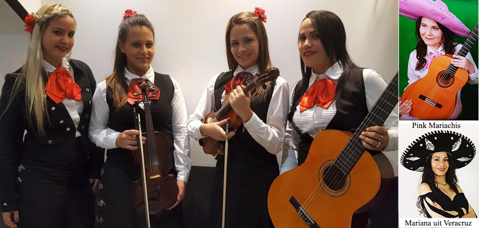 Mariachi's om te worden ingehuurd voor evenementen